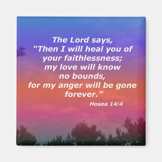 Aimant Hosea 14:4 (Devant)