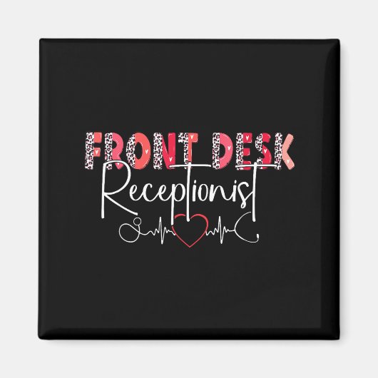 Aimant Hostal Receptionist Office Valentine Nursing Tee W (Devant)