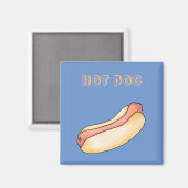 Aimant Hot dog (Recto/Verso)