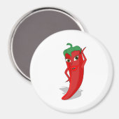 Aimant Hot Pepper Diva (Recto/Verso)