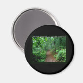 Aimant Hot Springs National Park, AR Fading Fog Gifts (Recto/Verso)