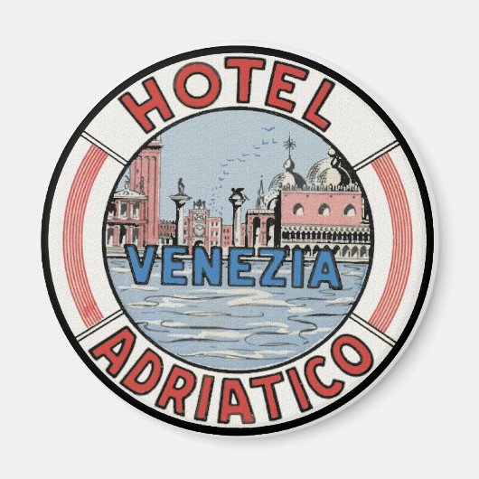 Aimant Hotel Adriatico à Venise (Devant)