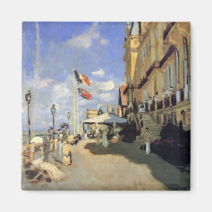 Aimant Hotel des Roches Noires, Trouville by Claude Monet