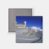 Aimant hôtel Kulm et sentier, Gornergrat, Zermatt, (Recto/Verso)