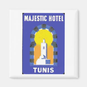 Aimant Hôtel majestueux de Tunis
