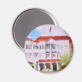 Aimant Hôtel Raffles, Singapour (Recto/Verso)