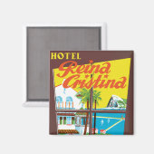 Aimant Hotel Reina Cristina ~ Algeciras (Recto/Verso)