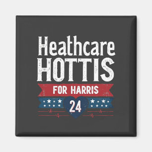 Aimant Hôtes De Soins De Santé Pour Harris 24 Kamala Walz