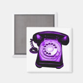 Aimant Hotline Purple (Recto/Verso)