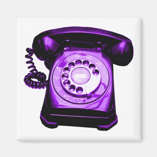 Aimant Hotline Purple (Devant)