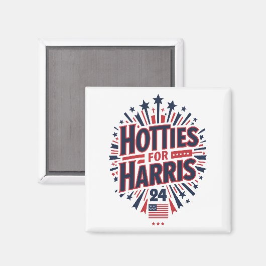 Aimant Hotties for Harris (Recto/Verso)