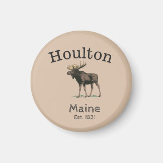 Aimant Houlton Maine Moose