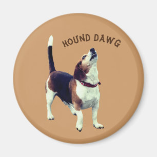 Aimant Hound Dawg Chien Beagle mignonne