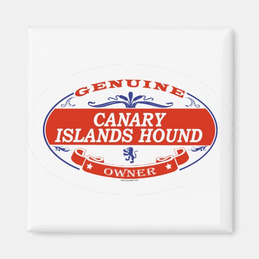 Aimant Hound des îles Canaries (Devant)