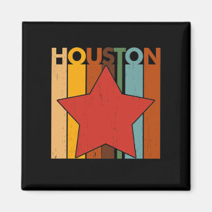 Aimant HOUSTON Retro Vintage