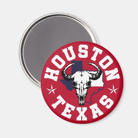 Aimant Houston, Texas (Recto/Verso)