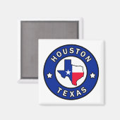 Aimant Houston Texas (Recto/Verso)