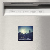 Aimant Houston Texas Skyline (aimant) (In Situ (Lave-vaisselle))