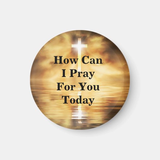 Aimant How Can I Pray For You Today (Devant)