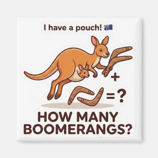 Aimant How Many Boomerangs? Kangaroo Math Game