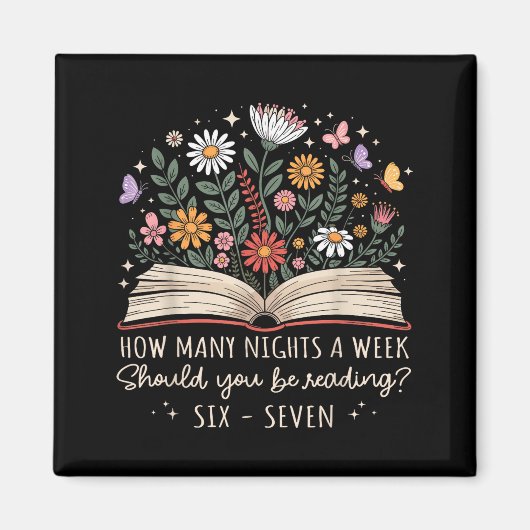 Aimant How Many Nights A Week Should You Be Reading 67 Me (Devant)