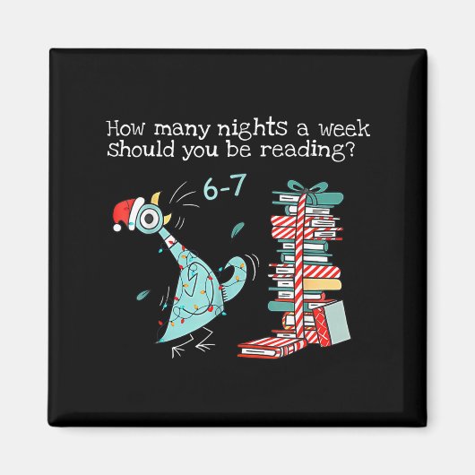 Aimant How Many Nights A Week Should You Be Reading 6-7 T (Devant)