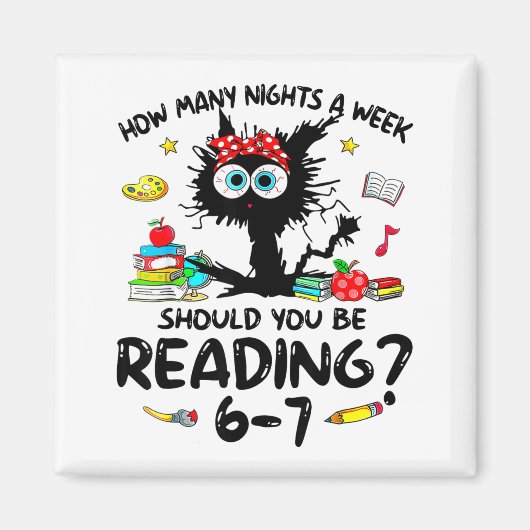 Aimant How Many Nights A Week Should You Be Reading 6–7 T (Devant)