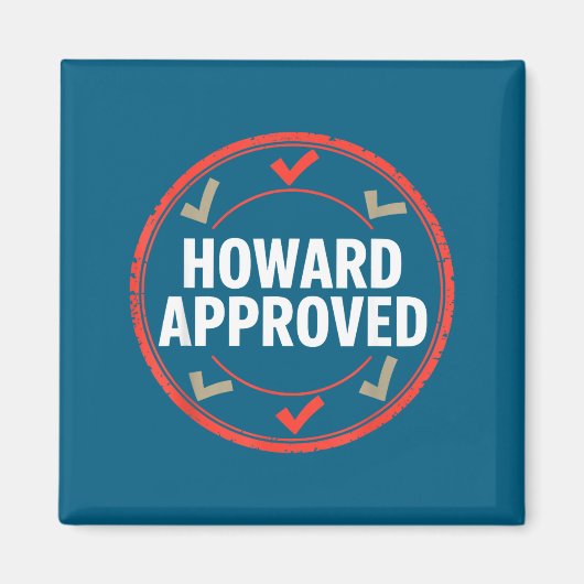 Aimant Howard approuvé (Devant)