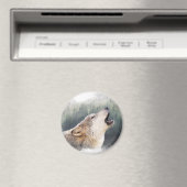Aimant Howling Wolf (In Situ (Lave-vaisselle))