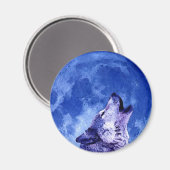 Aimant Howling Wolf à Moon (Recto/Verso)