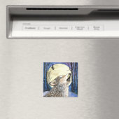 Aimant Howling - Wolf Art (In Situ (Lave-vaisselle))