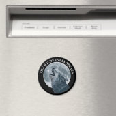 Aimant Howling Wolf et Moon (In Situ (Lave-vaisselle))