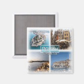 Aimant HR0029 Europe, Croatie, Rovinj, réfrigérateur (Recto/Verso)