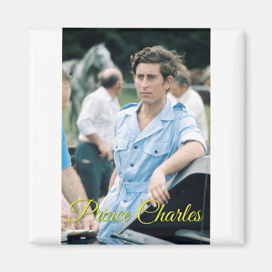 Aimant HRH Prince Charles Cowdray 1976 (Devant)