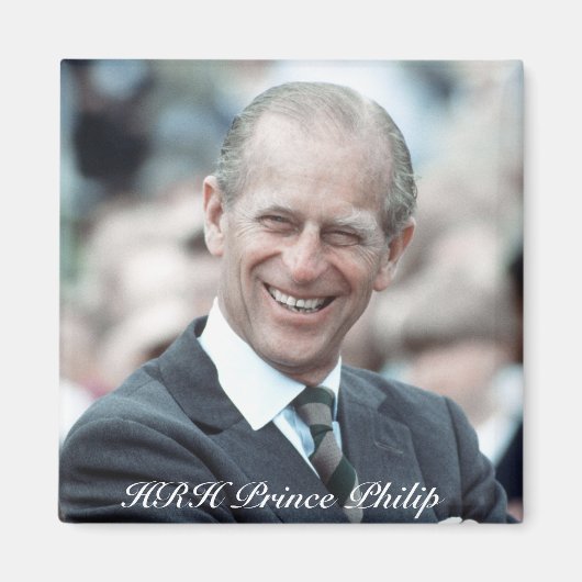 Aimant HRH Prince Philip 1983 (Devant)