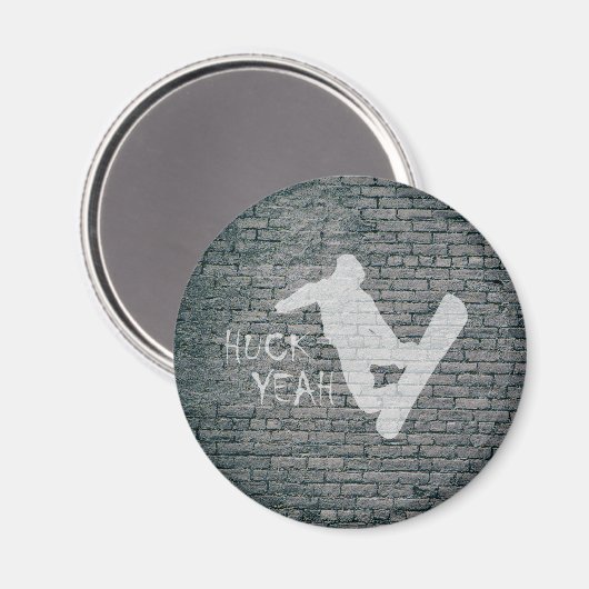 Aimant Huck Yeah (Recto/Verso)