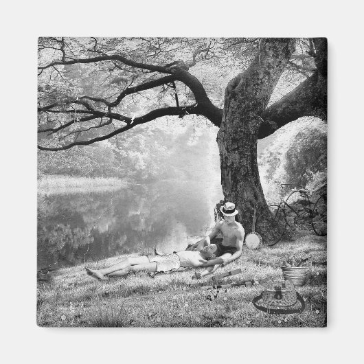 Aimant Huckleberry & Tom (Devant)