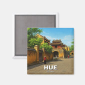 Aimant Hue Imperial City Vietnam Travel (Recto/Verso)