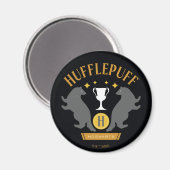 Aimant HUFFLEPUFF™ Badger and Cup House Pride Graphisme (Recto/Verso)