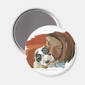 AIMANT HUGGABLE PUPPY (Recto/Verso)