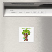 Aimant Hugger d'arbre - Fille (In Situ (Lave-vaisselle))