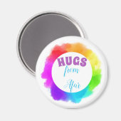 Aimant Hugs from Afar. (Recto/Verso)