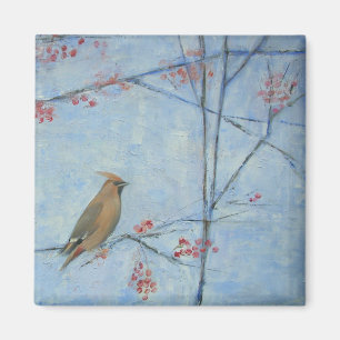 Aimant Huile du jaseur 2013 sur la toile