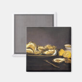 Aimant Huîtres - Édouard Manet (Recto/Verso)