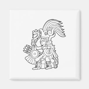 Aimant Huitzilopochtli Aztec Dieu Aztec Mythologie Maya S
