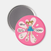 Aimant Hula Hoop Nouvelle grande soeur (Recto/Verso)