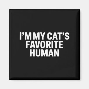 Aimant Humains préférés des chats Hommes Femmes Enfants M
