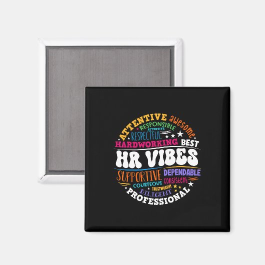 Aimant Human Resources Hr Vibes Analyst Employee Apprecia (Recto/Verso)
