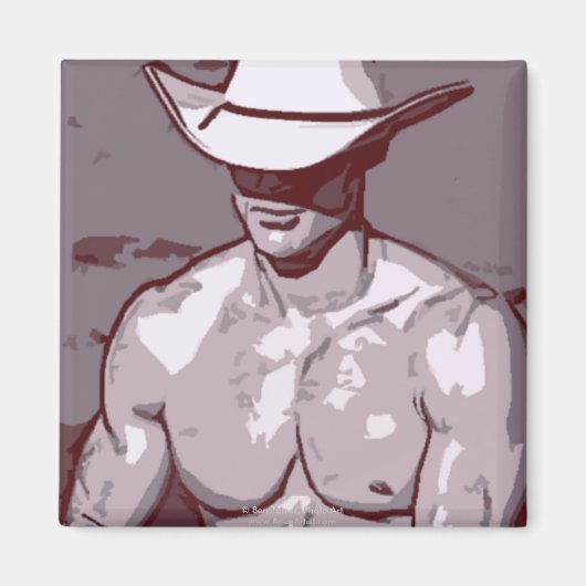 Aimant Humble Cowboy (Devant)