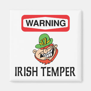 Aimant Humeur d'avertissement d'Irlandais